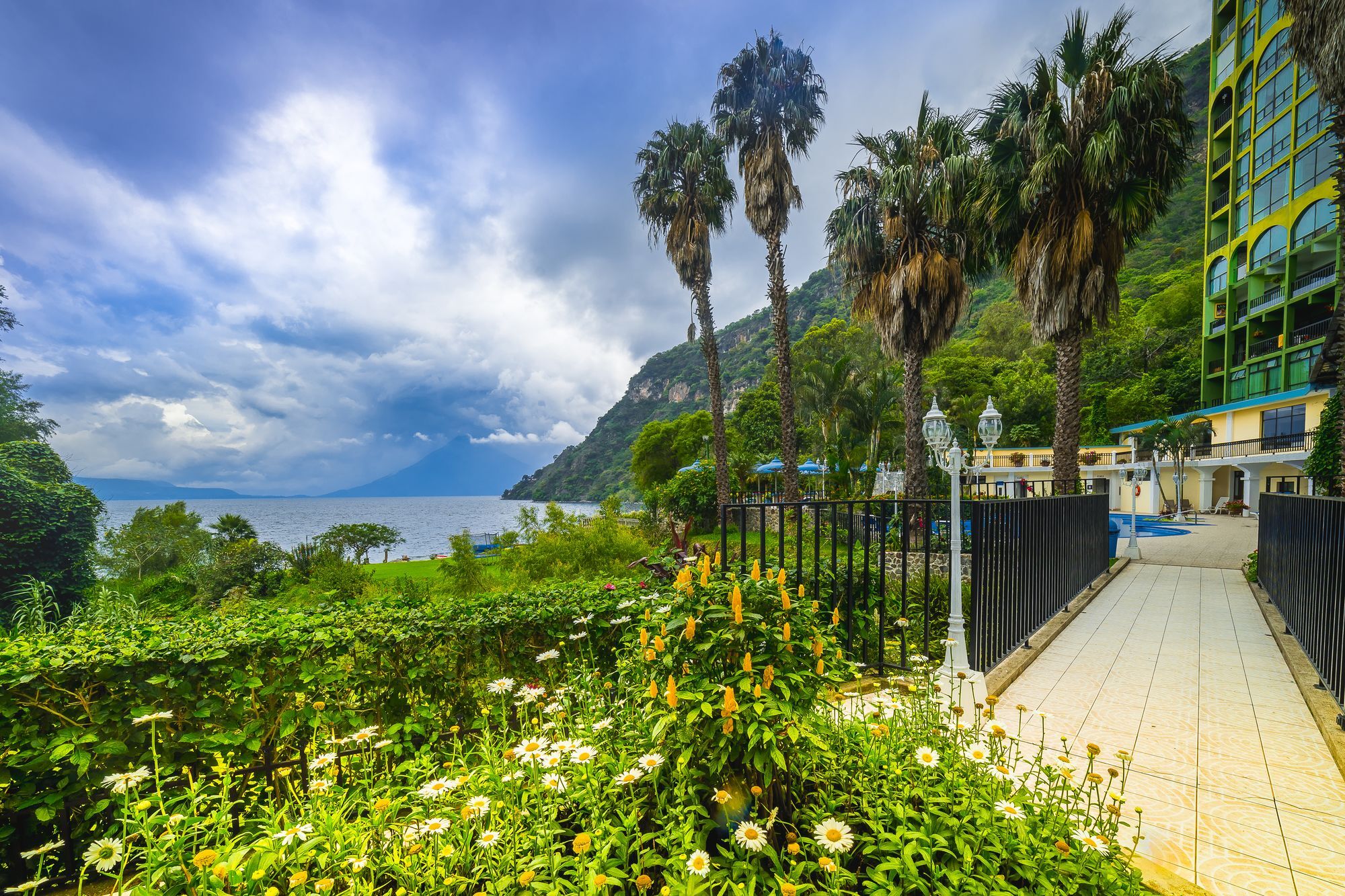 Hotel La Riviera De Atitlan Panajachel Zewnętrze zdjęcie
